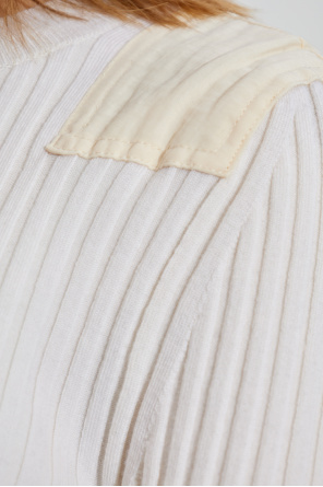 Helmut Lang Ribbed long-sleeve top