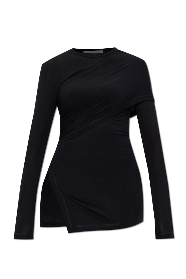 Helmut Lang Top with a slit