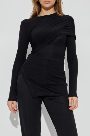 Helmut Lang Top with a slit