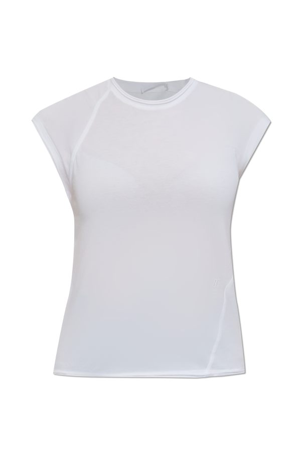 Helmut Lang T-shirt with raw finish