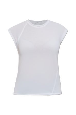 T-shirt z surowym wykończeniem