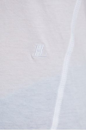 Helmut Lang T-shirt with raw finish