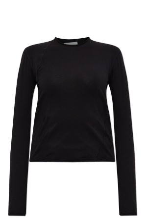 Top with embroidered logo