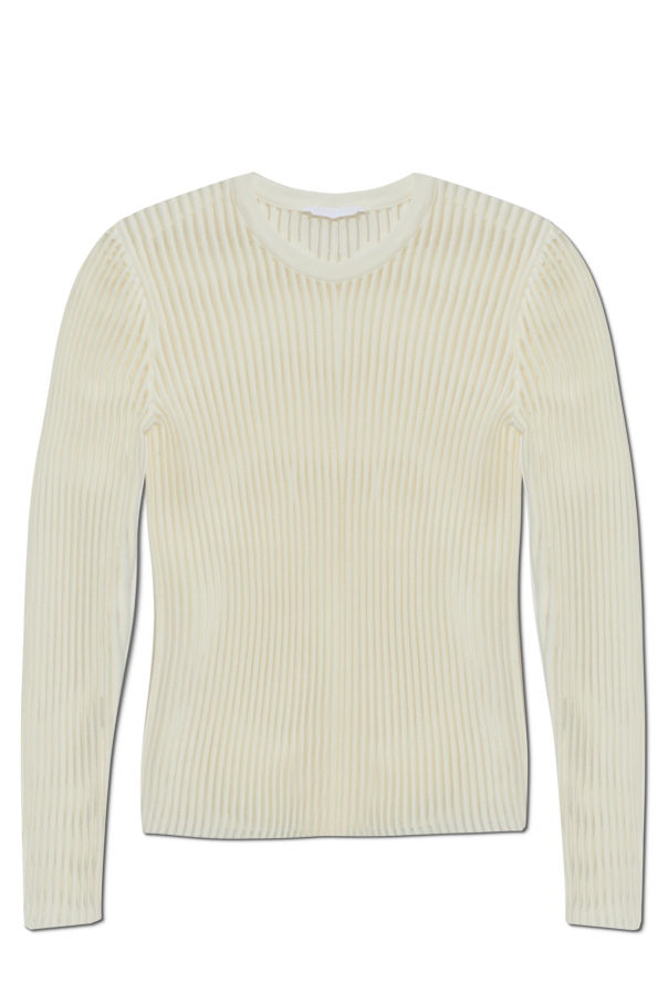 Ribbed long-sleeve top od Helmut Lang