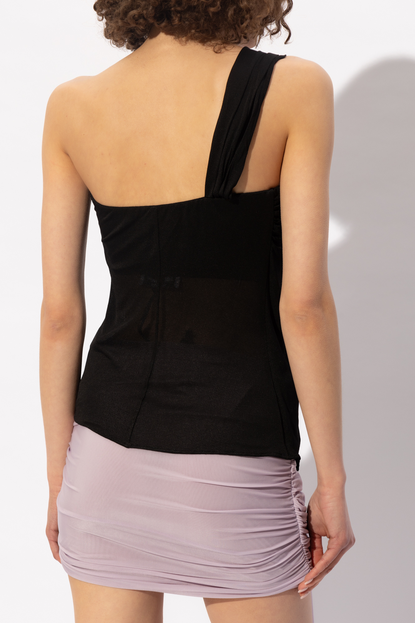 Blumarine draped asymmetric top