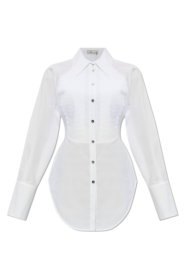 Shirt with waist ties od Blumarine