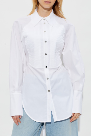 Blumarine Koszula z paskami w talii