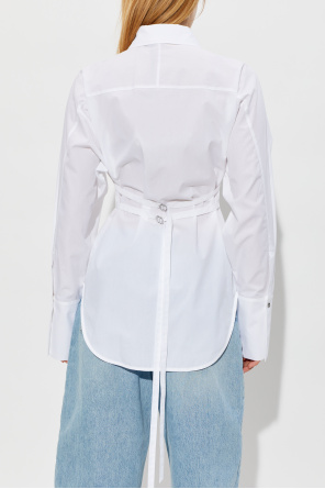 Blumarine Koszula z paskami w talii