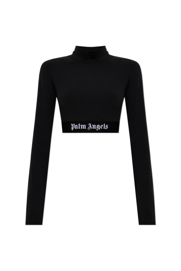Short top with logo od Palm Angels
