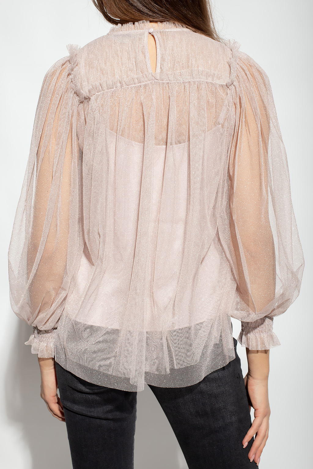 AllSaints ‘Perri’ top with metallic details