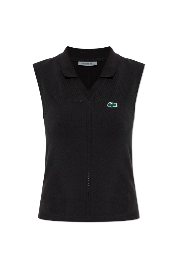 Sleeveless top od Lacoste