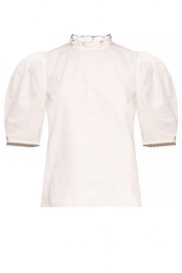 Ulla Johnson ‘Boden’ top with puff sleeves