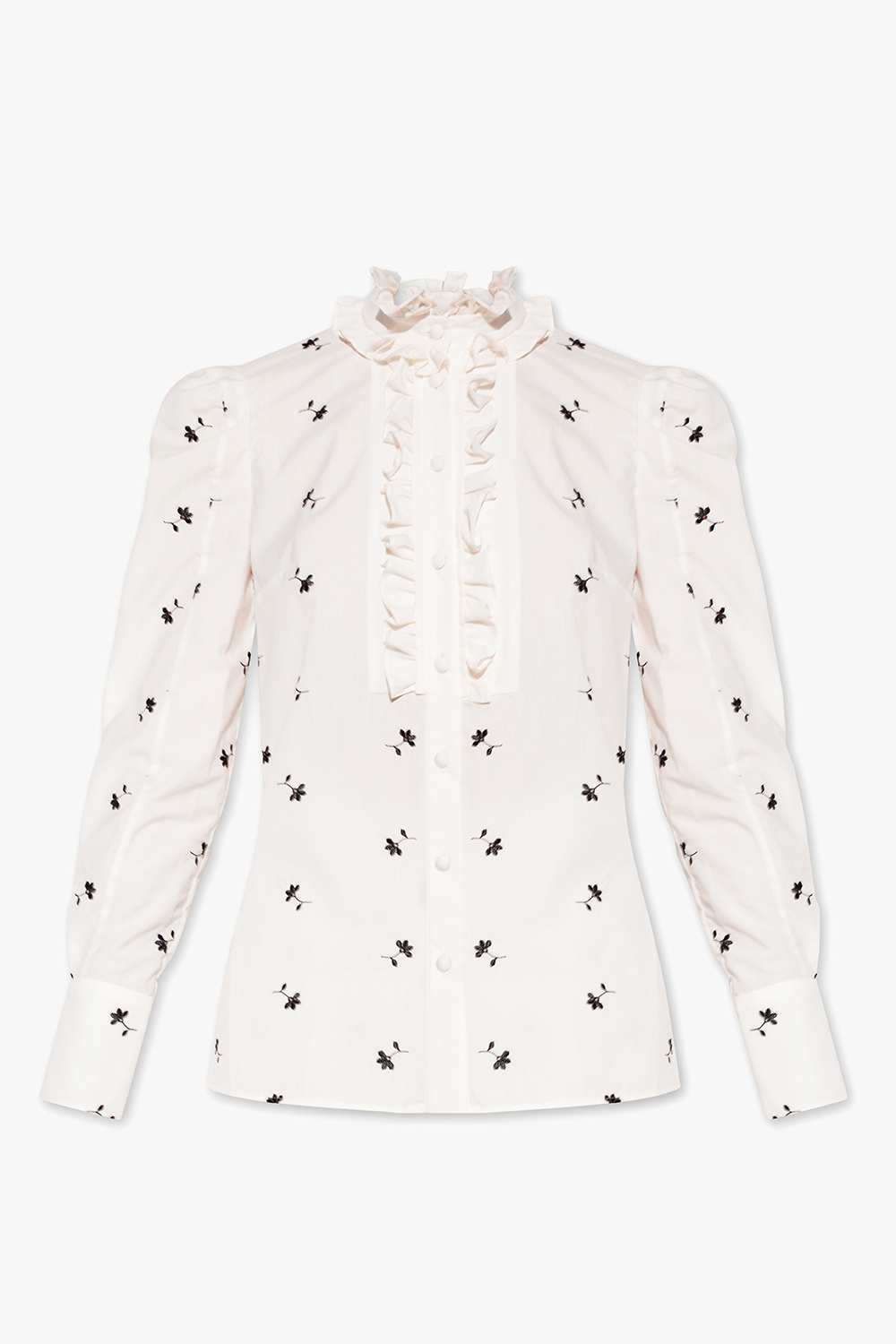 Erdem ‘Constance’ shirt with floral motif