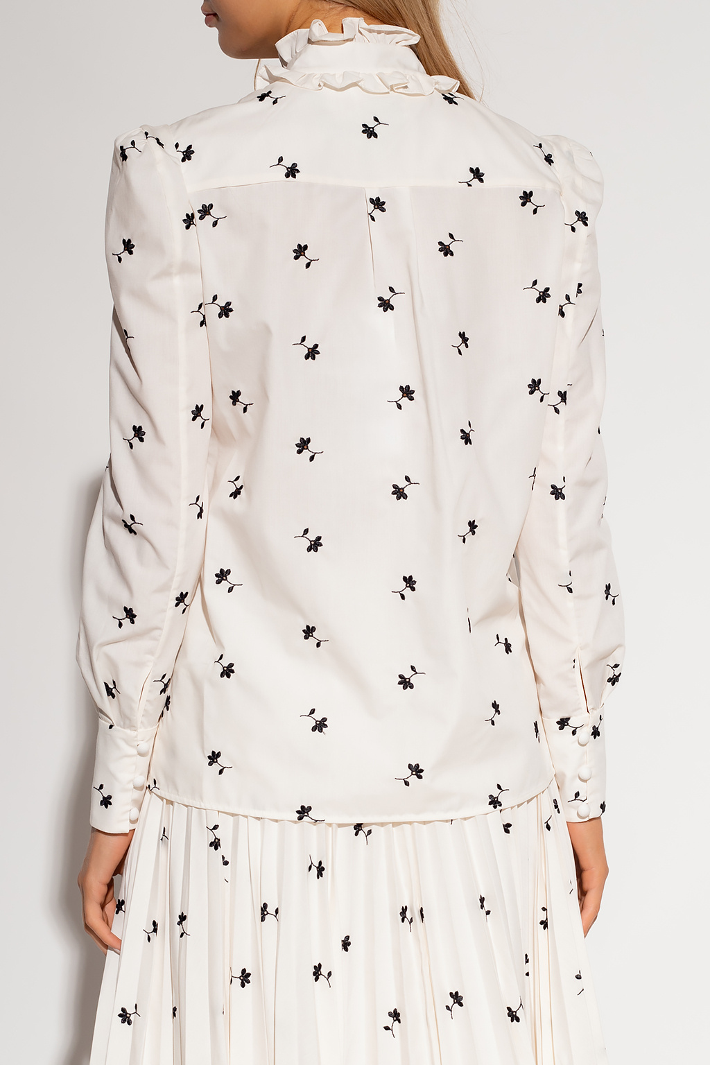 Erdem ‘Constance’ shirt with floral motif