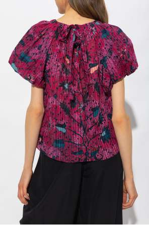 Ulla Johnson ‘Flo’ top with puff sleeves