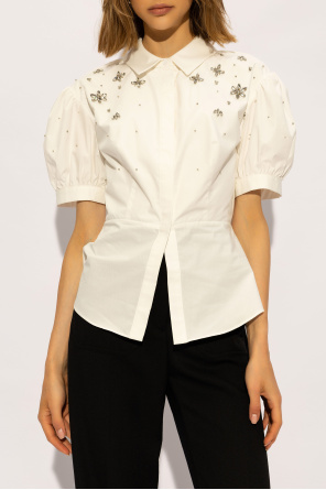 Self Portrait Blouse with puffy sleeves