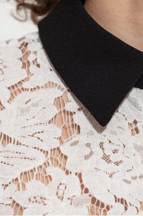 Self-Portrait Lace shirt
