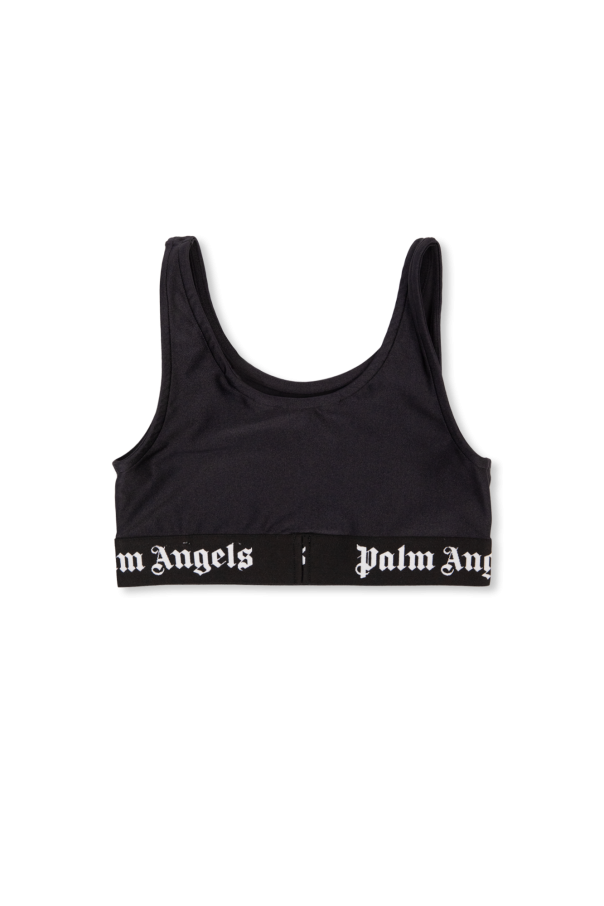 Palm Angels Kids Cropped tank top