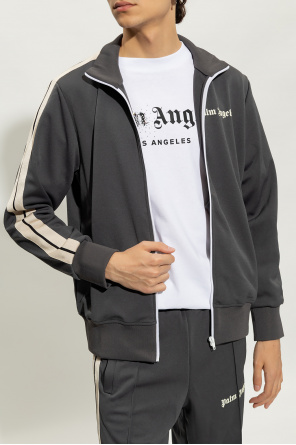 Palm Angels Nike Repeat Pack T-Shirt in Khaki mit Logostreifen