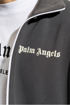 Palm Angels Nike Repeat Pack T-Shirt in Khaki mit Logostreifen