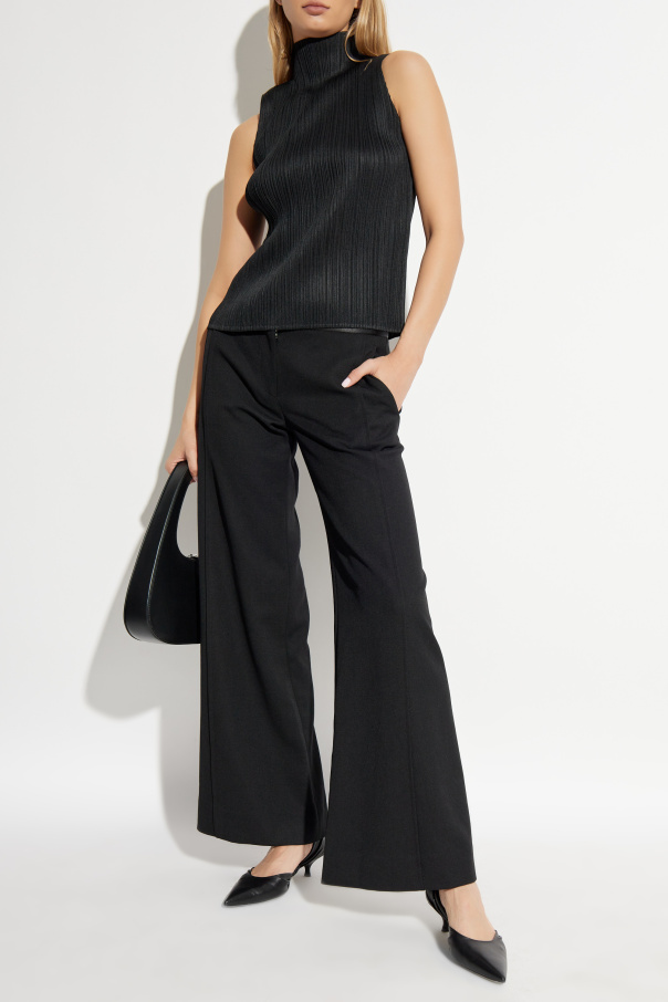 Pleats Please Issey Miyake Pleated sleeveless top