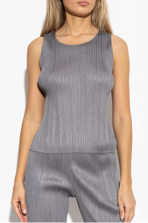 Pleats Please Issey Miyake Pleated Top