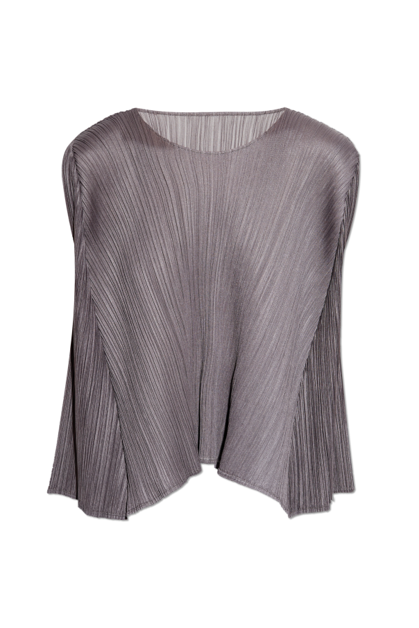 Pleats Please Issey Miyake Pleated top