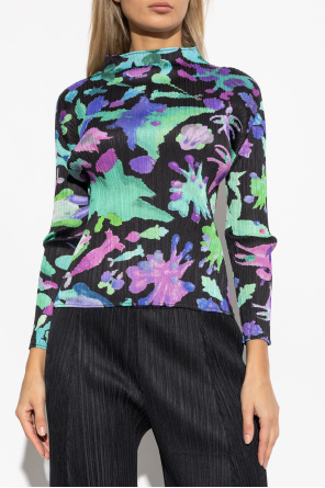 Pleats Please Issey Miyake Plisowany top