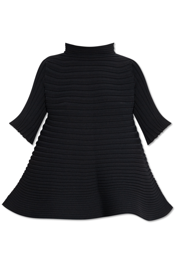 Pleats Please Issey Miyake Flared Top