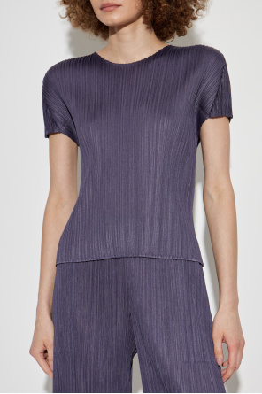 Pleats Please Issey Miyake Plissiertes Top