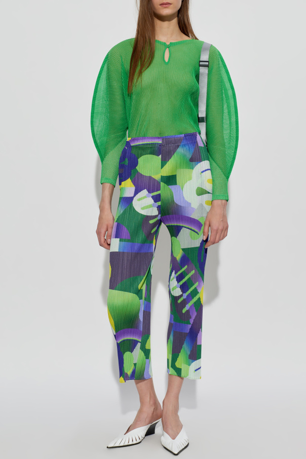 Pleats Please Issey Miyake Top plisado