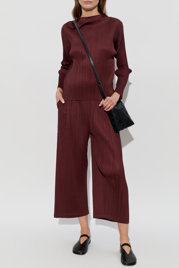 Pleats Please Issey Miyake Pleated top