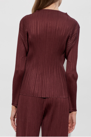 Pleats Please Issey Miyake Pleated top