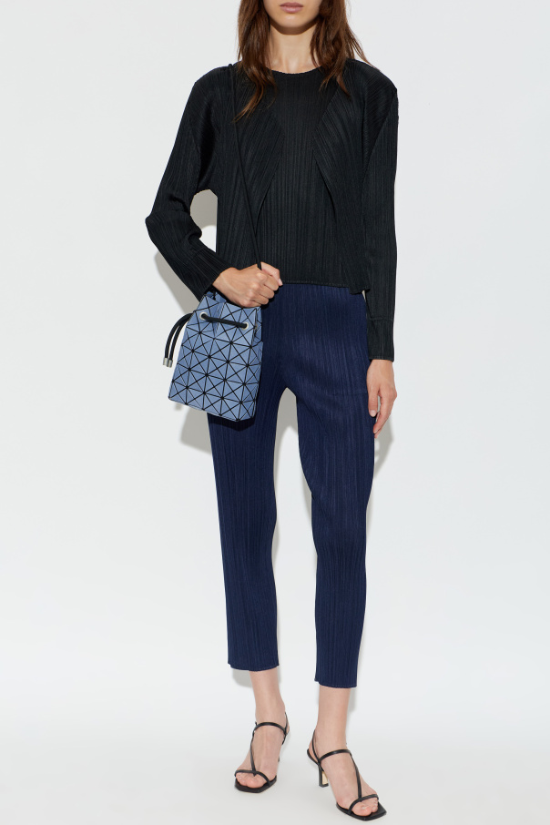 Pleats Please Issey Miyake Plisowany kardigan