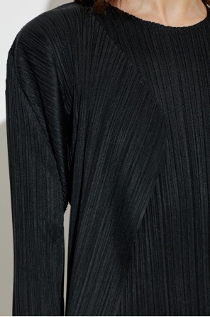 Pleats Please Issey Miyake Plisowany kardigan