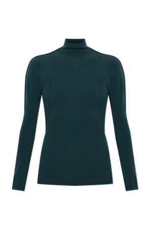 Fitted turtleneck top
