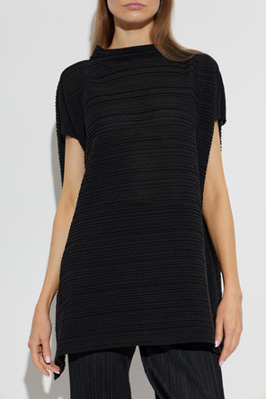 Pleats Please Issey Miyake Oversized pleated top