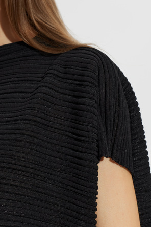Pleats Please Issey Miyake Oversized pleated top