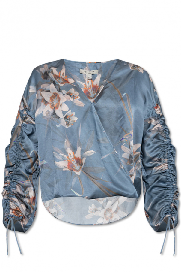 AllSaints ‘Presile’ satin top