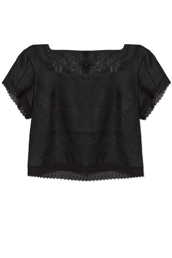 Posse Top de lino ‘Alfie’