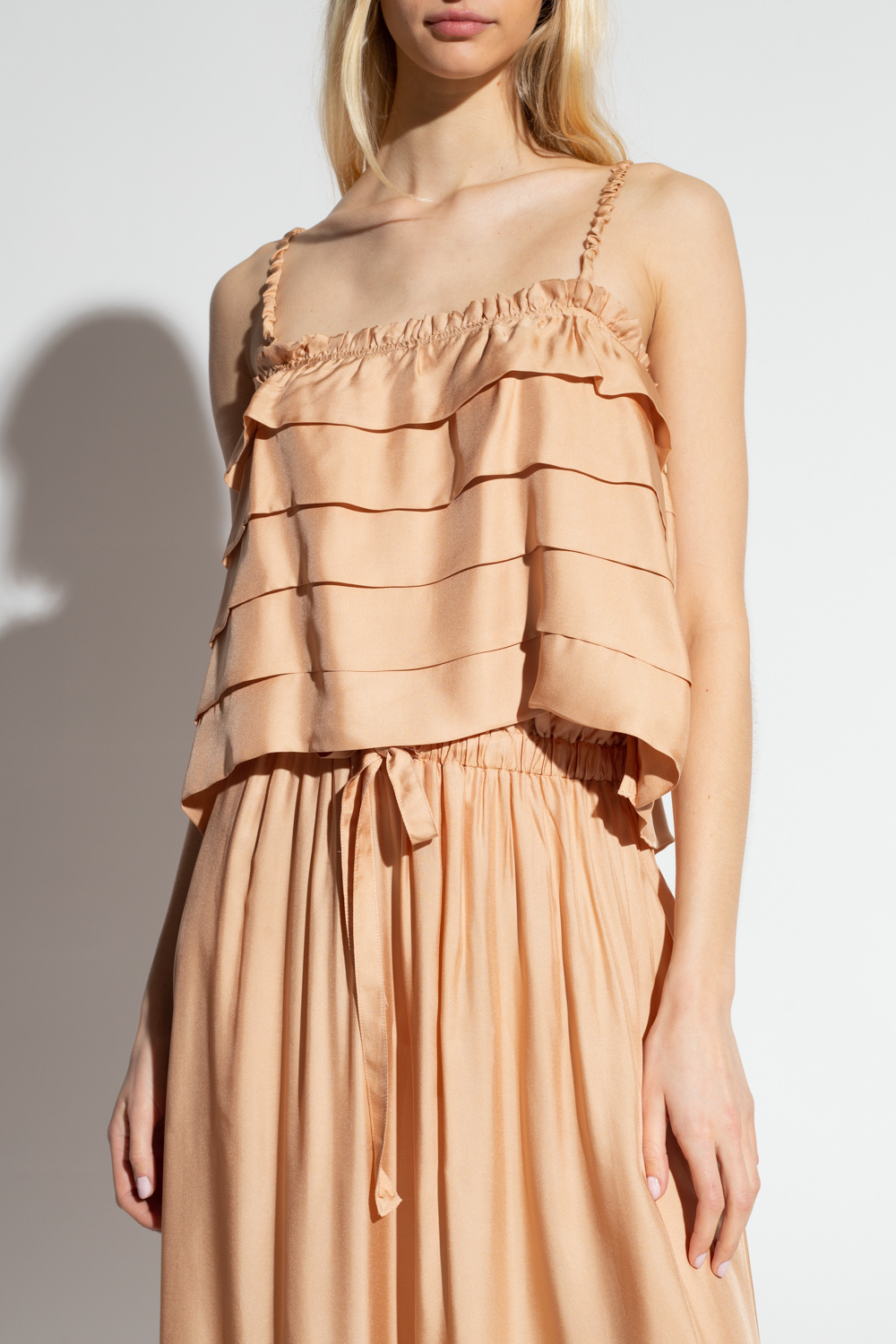 Ulla Johnson ‘Desi’ top with ruffles