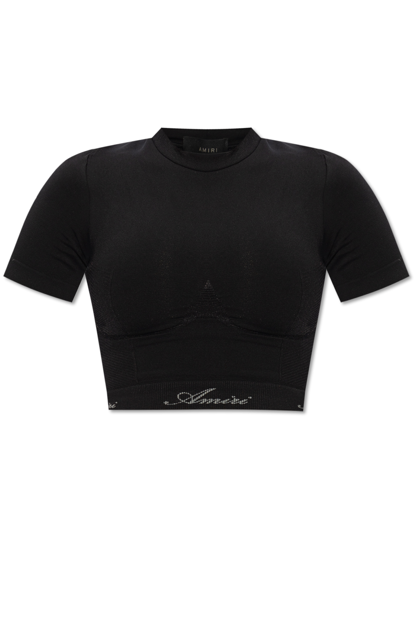 Amiri Seamless top with logo