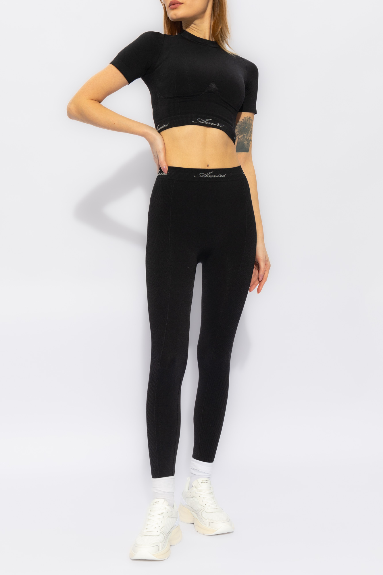 Amiri Seamless top with logo