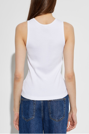 Maison Kitsuné Ribbed top