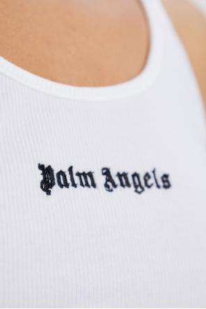 Palm Angels Top z wyszytym logo