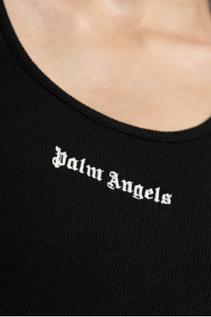 Palm Angels Top z wyszytym logo