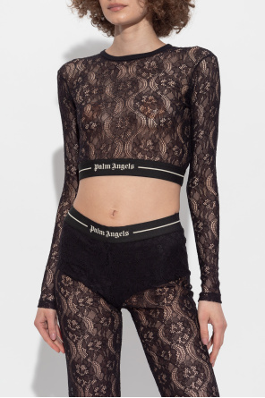 Palm Angels Camiseta con logo