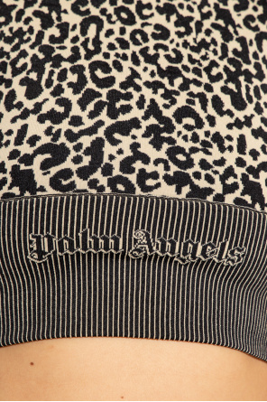 Palm Angels Top with animal motif