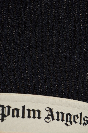 Palm Angels Top with stand-up collar