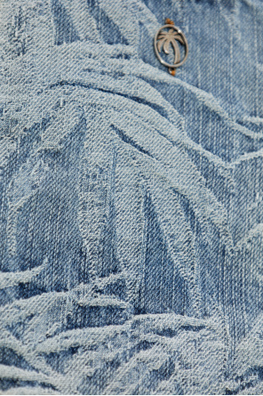 Palm Angels Top corto vaquero